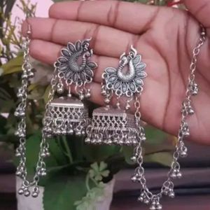 Top Selling Peacock Bahubali Earrings