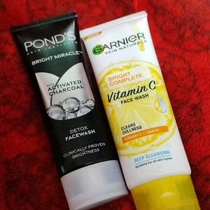 Garnier And Ponds Face Wash