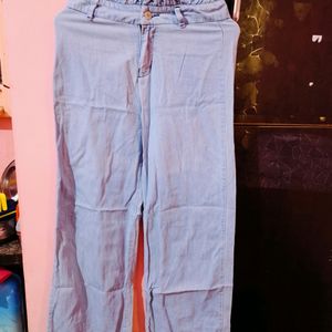 high waist straight jeans