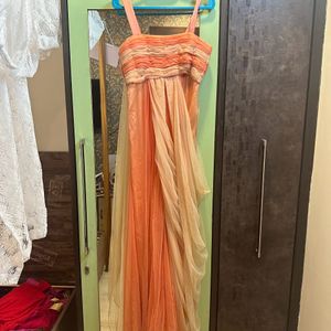 Designer Avinash Kumar Party Drape Gown