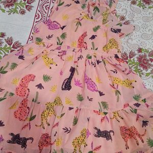 Pantaloons5 To 6 Years Girls Frock