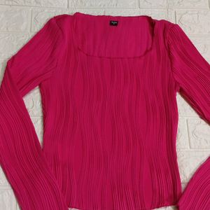 Pink Trendy Top