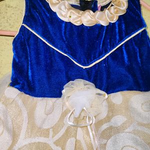 Beautiful Baby Girl Velvet Dress