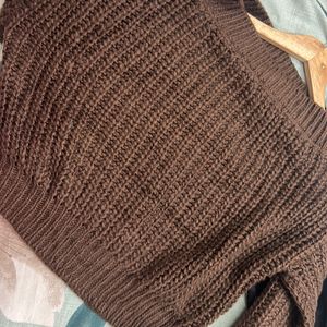 Wool Brown Sweater