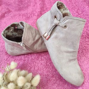 Nude Ankle Boots