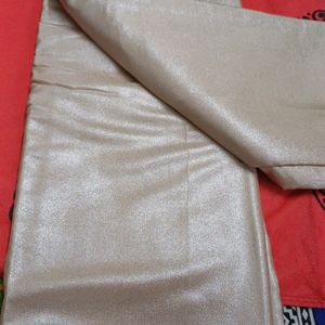 Brand New Shimmery Modern Saree