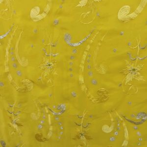 Yellow  Colour Embroidery