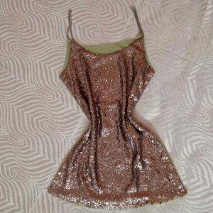 sequin top