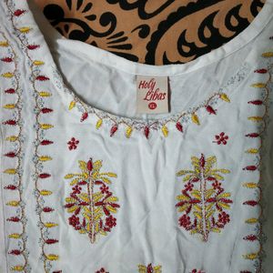 White Kurti for Women