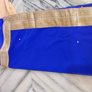 Royal Blue Saree💙