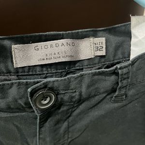 Giordano Black Pants