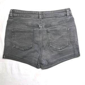 Denim Short Black