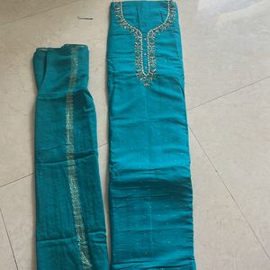 Silk Fabric Dress Material Available