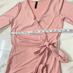Very Cute Pink Colour Korean Dress