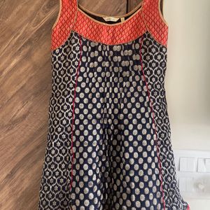 Festive Sleeveless Kurti