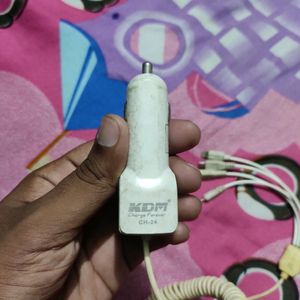 Samsung A8, AKDM Car Charger And AirPods