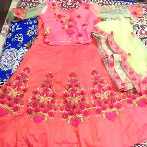 Heavy Pink Lehenga