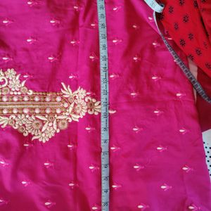 Pretty Pink Kurta For Festivals