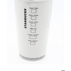 New Starbucks Ceramic Travel Sipper