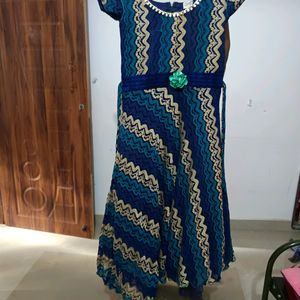 Zig Zag Gown