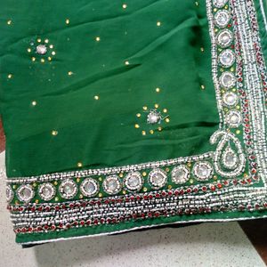 Heavy Work Saree