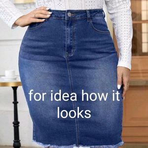 Soft Denim Skirt