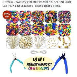 Artificial Jewellery Making 18 In 1 Kit