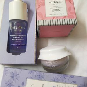 Dot & Key Peeling Solution & Under Eye Cream