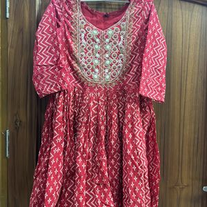 Women Kurti Sharara With Duppatta