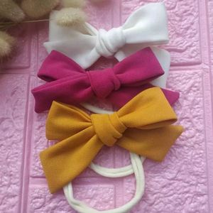 Hair Bow Nylon Headband