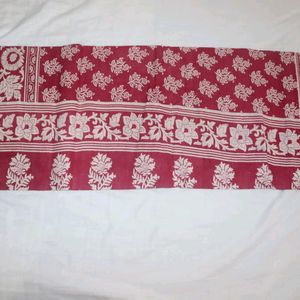 Pure Cotton Saree Ready Made Blouse