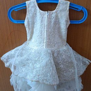 Partywear Frock for 1-3 Year Old Baby