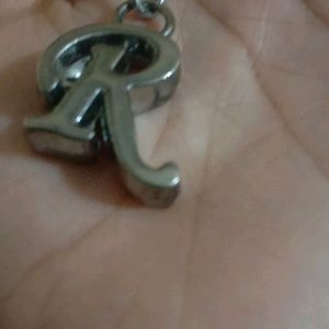 Keychain With Letter R