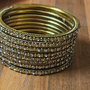 Stone Bangles 8 PIECES (1set)