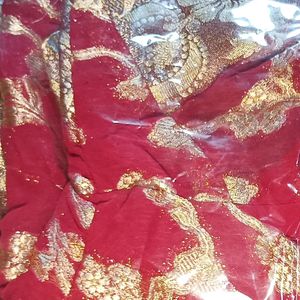 Red Banarasi Saree