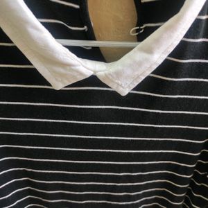 DNMX Striped Twofer Top