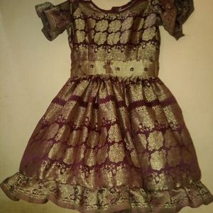 Frock For 6-8 Year Kids