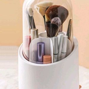 Rotating Makeup Brush Organizer