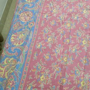 Beautiful Flower Print Single bed Sheet