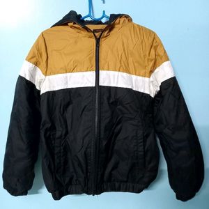 Women Colorblock Bomber Jacket