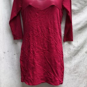 RED PARTYWEAR DRESS