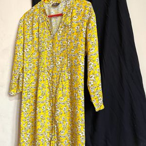 Kurta Palazzo Set- Ajio