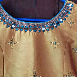 Mustard Green Kurta