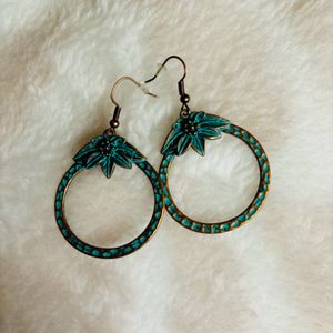 ROUND SHAPE VINTAGE BOHO EARINGS