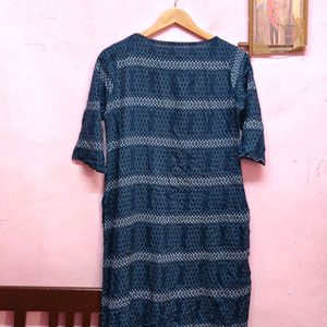 Navy Blue Kurta (Women's)