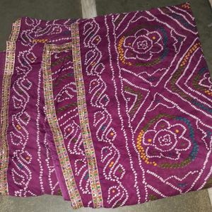 Bandhani Print Saree