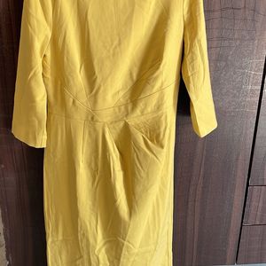 M&S Yellow Dress