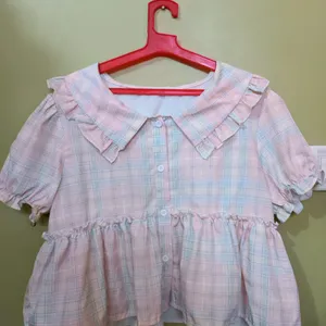 Savana Pink Blouse Top