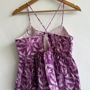 Noodle Strap Short Kurti