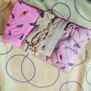 3 Pieces Panty Set